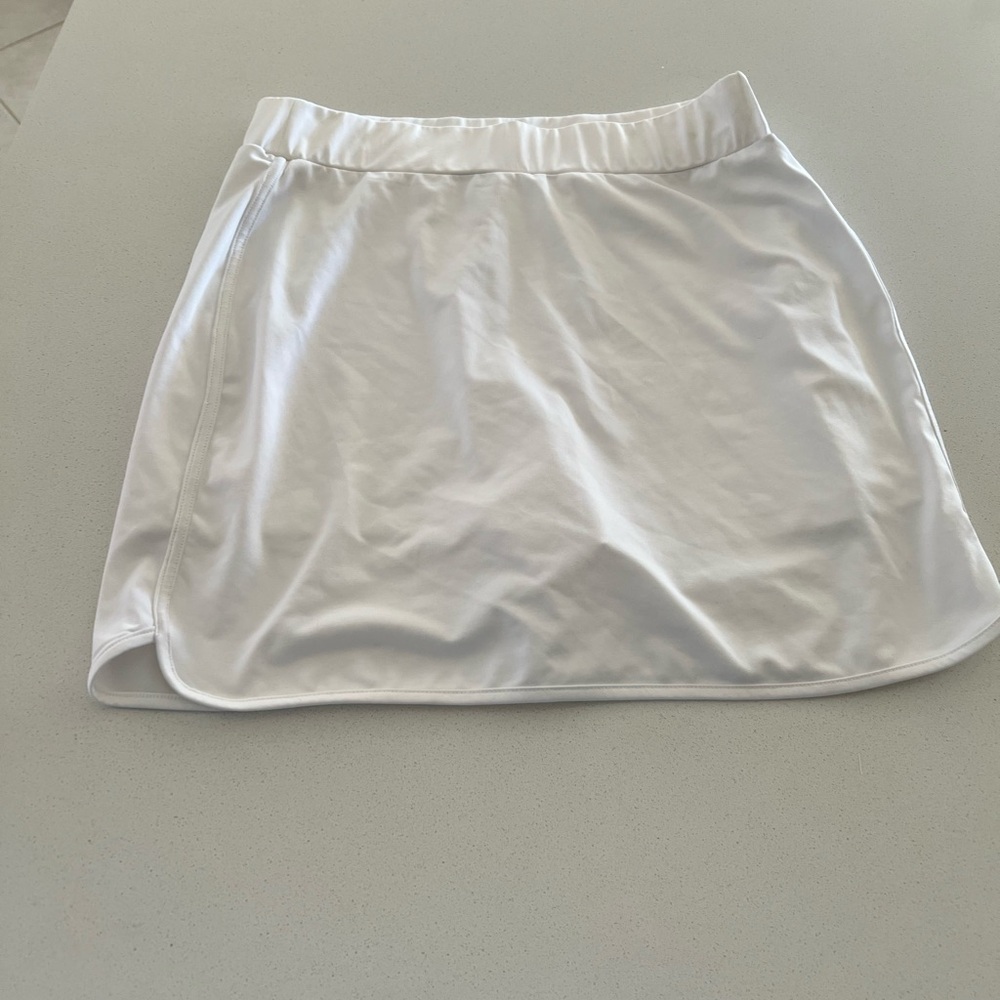 J. Crew White tennis Skirt